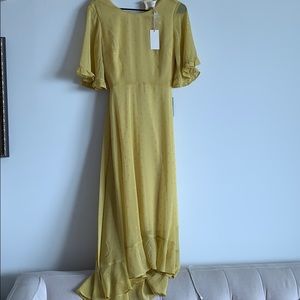 Gorgeous yellow dress! New with tags